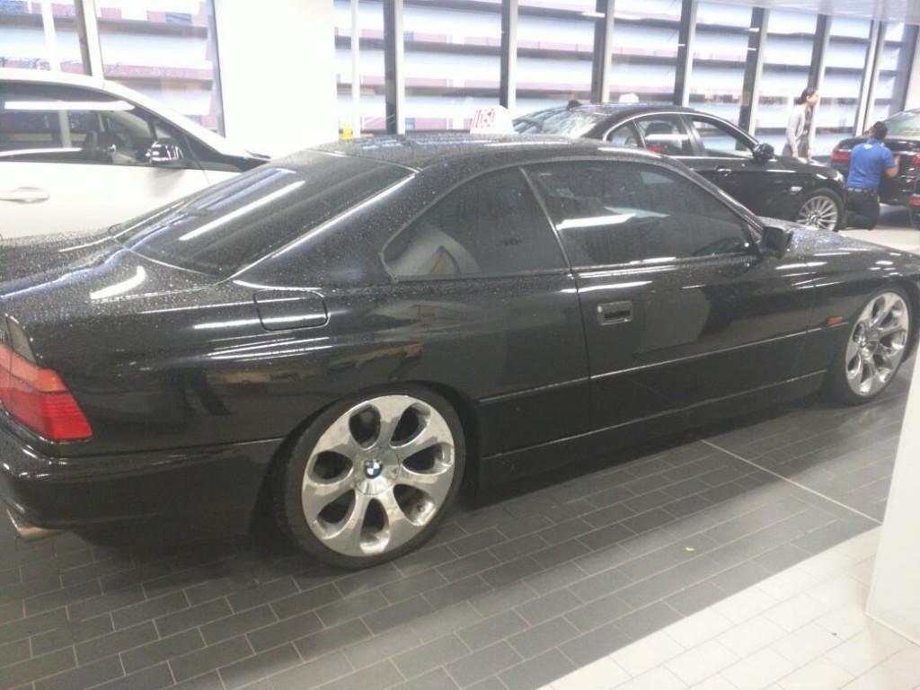 1992 BMW 8 Series 50i E31 Black on Black
