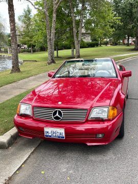 1994 Mercedes-Benz Sl600 Convertible Red for sale